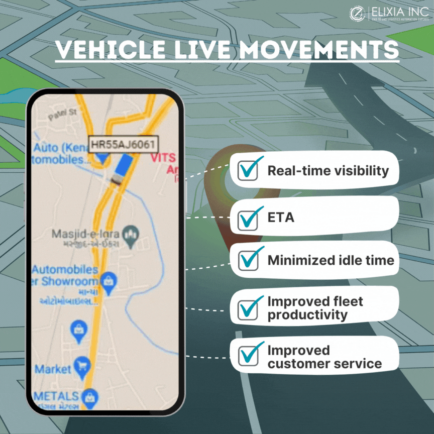 Vehicle Live movement